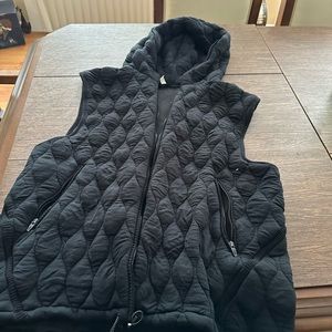 Free people vest black XL new
